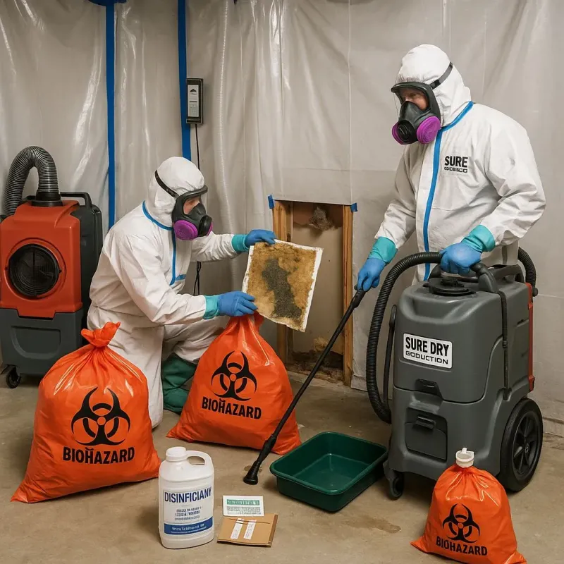 Contaminated Water Handling Protocols process in Jefferson County, PA